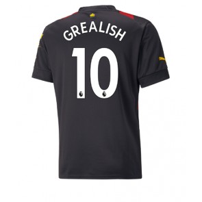 Manchester City Jack Grealish #10 Bortatröja 2022-23 Korta ärmar